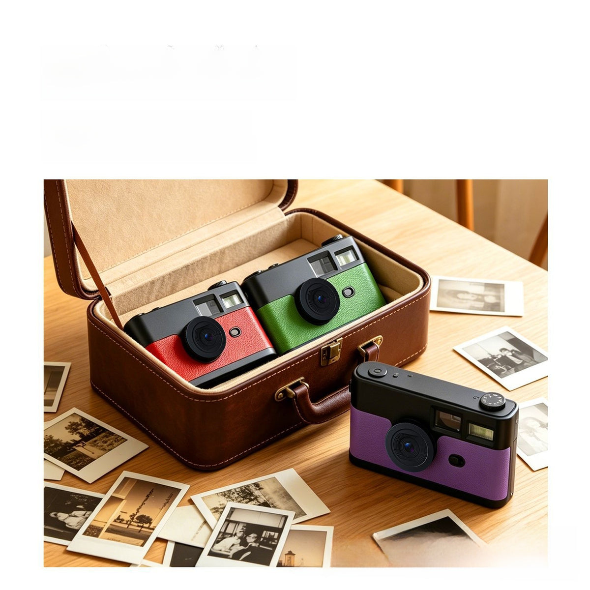Retro non-screen digital camera