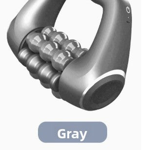 Electric Handheld Muscle Massage Roller - 3-Speed Cordless Deep Tissue Massager