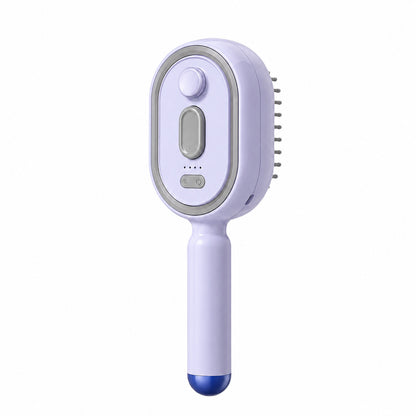 Electric spray massage comb