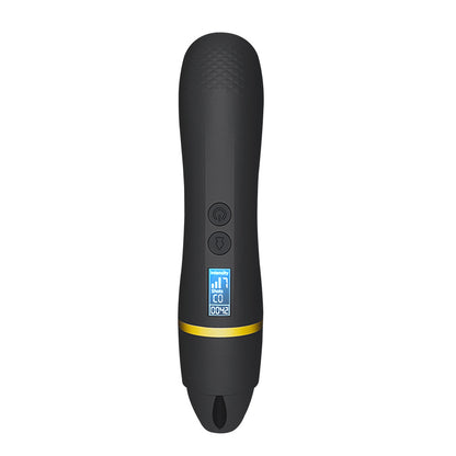 Home ultrasonic cannon beauty device black gold cannon creates facial line import and fading machine