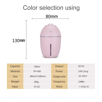 Humidifier USB Mini Humidifier Ultrasonic Car/Office/Home