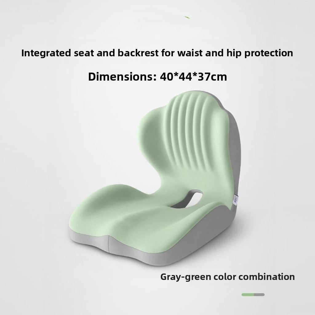 Memory Foam Office Seat Cushion with Backrest