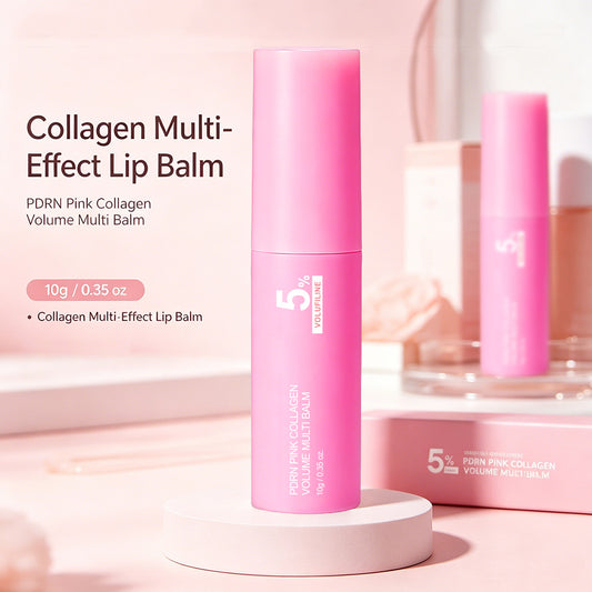 Cross-Border Hot-Selling Product Tk Pink Collagen Multi-Effect Balm Essence Stick Skin Revitalizing Balm Pdrn Stick