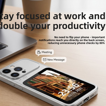 Smart display Bluetooth phone case
