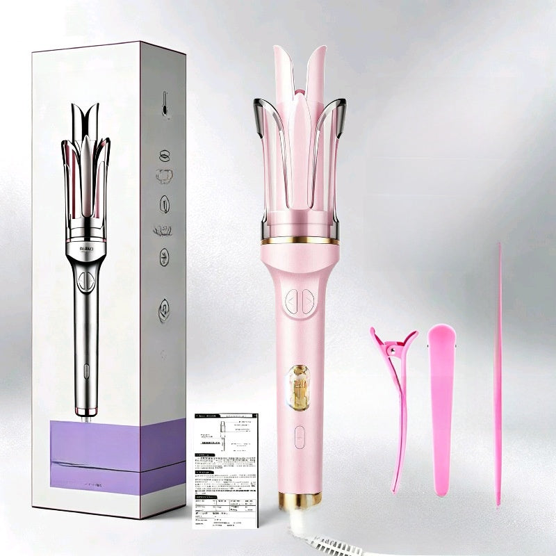32mm Automatic Ceramic Rotating Curling Wand - Big Wave Styler
