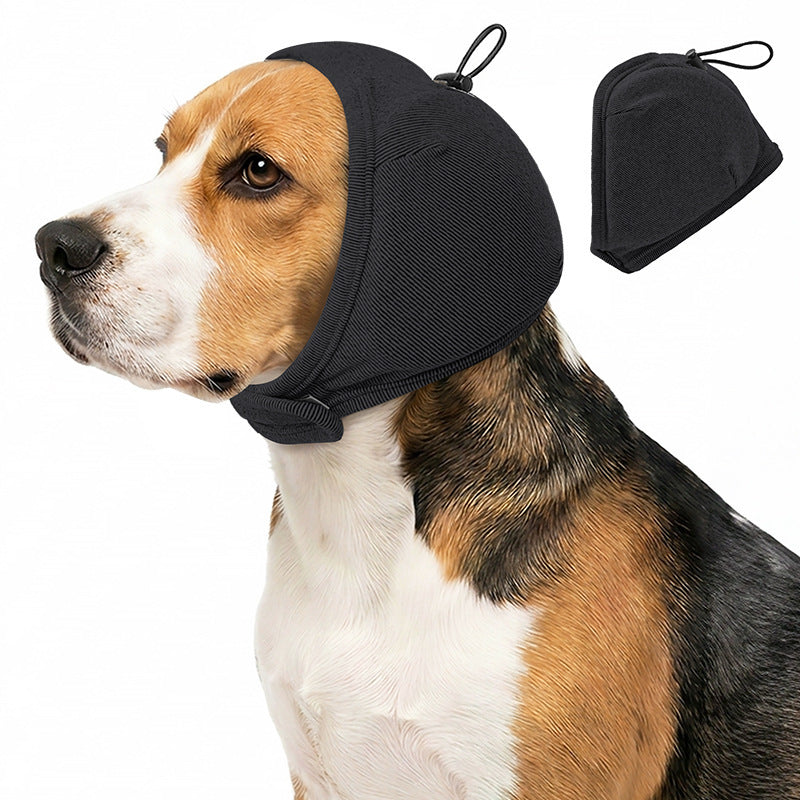 Dog Soundproofing and Noise-Reducing Earmuffs to Prevent Fright, Soothe Emotions, and Protect Against Thunder