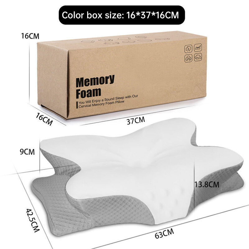 Butterfly Shape Memory Foam Neck Support Pillow