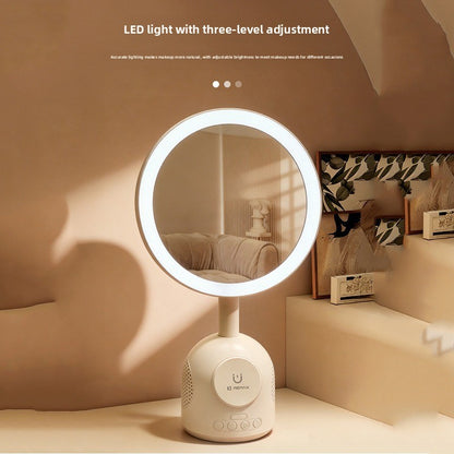 Smart Magnetic Wireless Charging Bluetooth Makeup Mirror