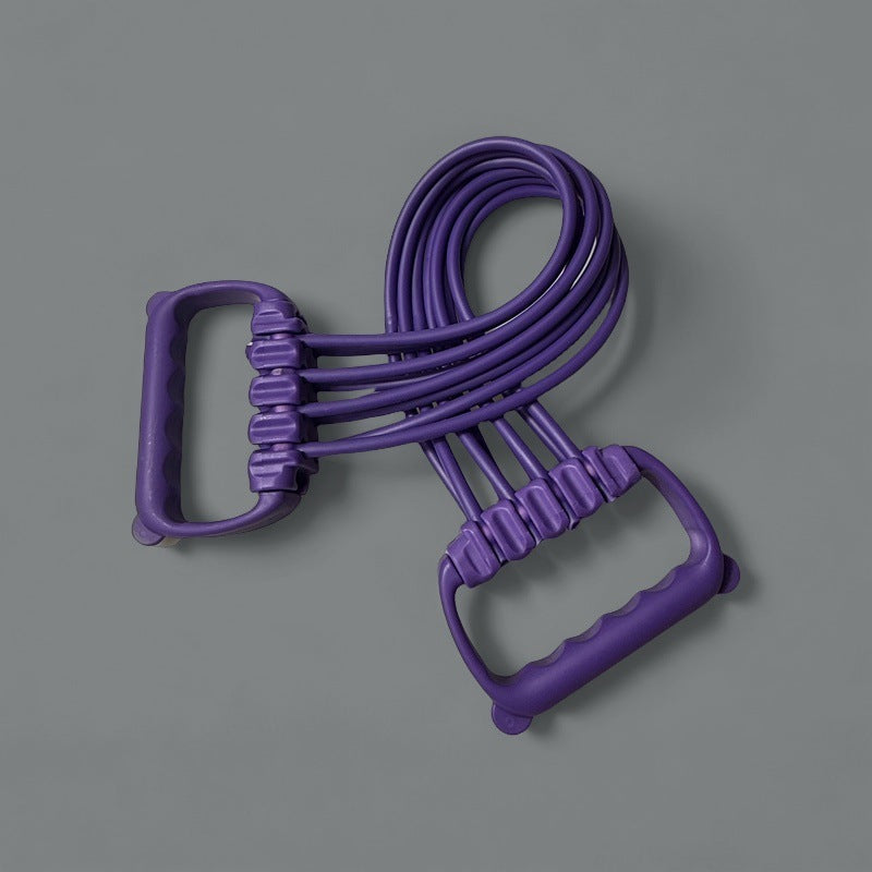 Adjustable 8-Strand Elastic Rope Fitness Tensioner ? 3-in-1 Resistance Bands for Home Workout