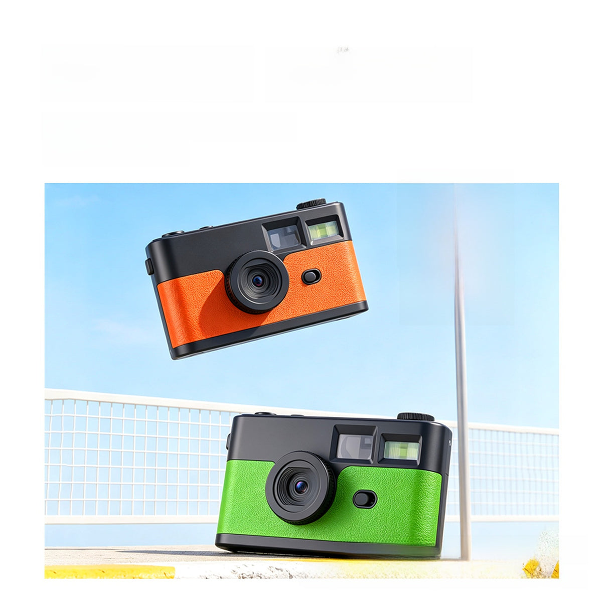 Retro non-screen digital camera