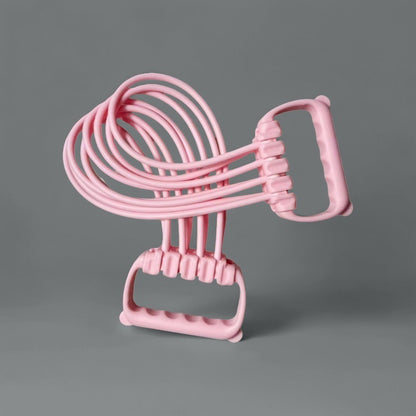 Adjustable 8-Strand Elastic Rope Fitness Tensioner ? 3-in-1 Resistance Bands for Home Workout