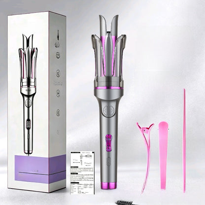 32mm Automatic Ceramic Rotating Curling Wand - Big Wave Styler