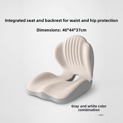 Memory Foam Office Seat Cushion with Backrest