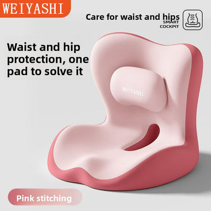 Ergonomic Memory Foam Lumbar Cushion