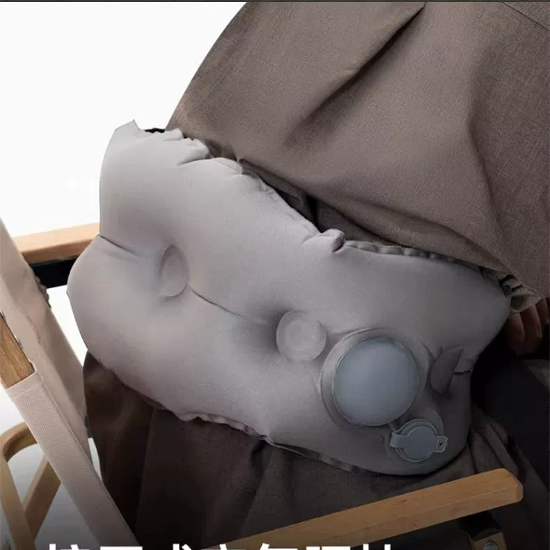 Portable Inflatable Lumbar Support Cushion