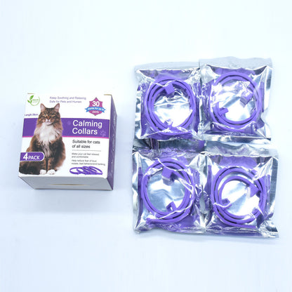 Pet Comfort Pheromone Calming Collar (4-Pack)