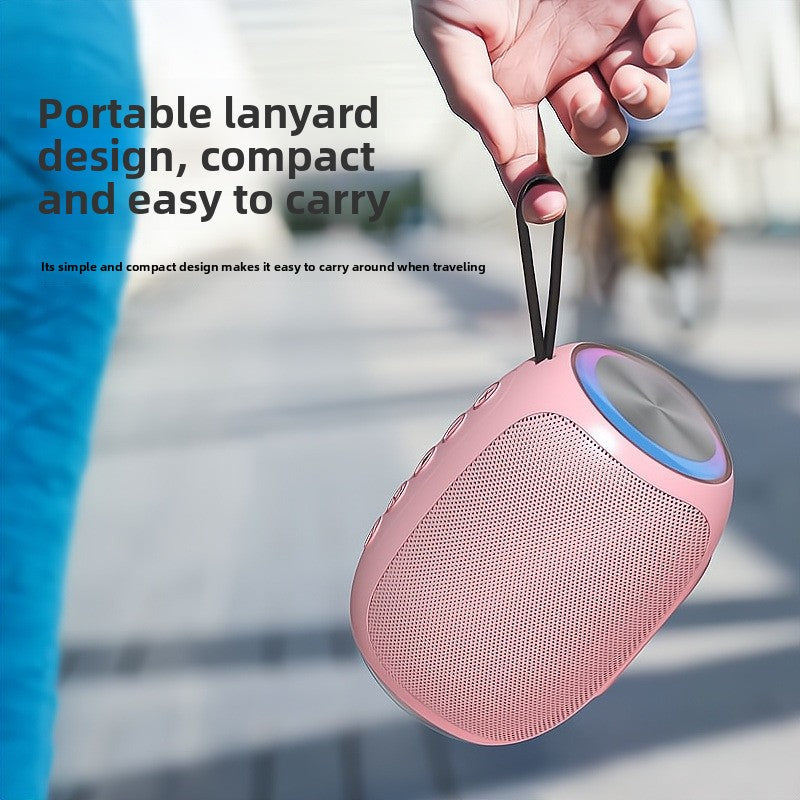 Portable Wireless Bluetooth 5.2 Speaker with Subwoofer & Heavy Bass