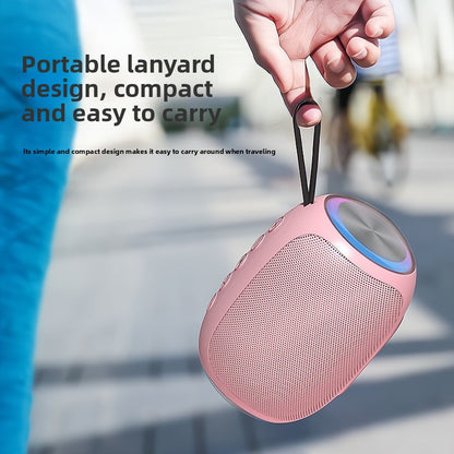 Portable Wireless Bluetooth 5.2 Speaker with Subwoofer & Heavy Bass