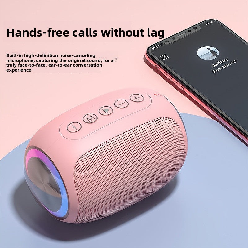 Portable Wireless Bluetooth 5.2 Speaker with Subwoofer & Heavy Bass