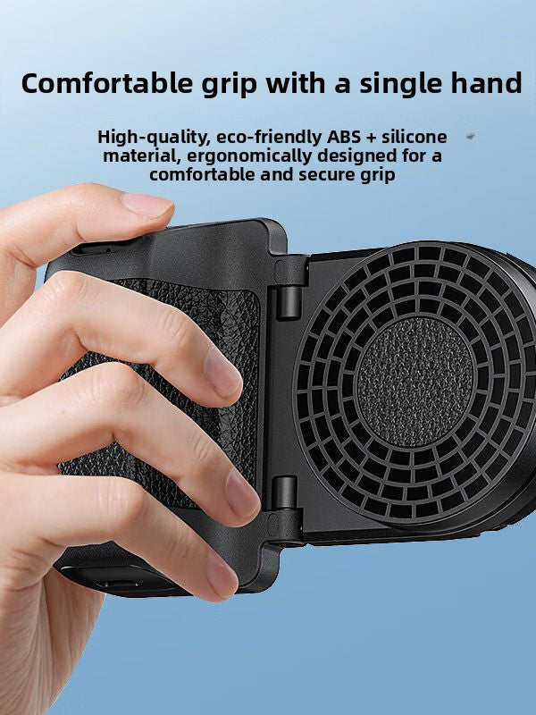 Crenov Mobile Phone Stabilizer Anti-Shake Magnetic Stand Bluetooth Remote Control Shooting Aid for Vlog Shooting Horizontally and Vertically