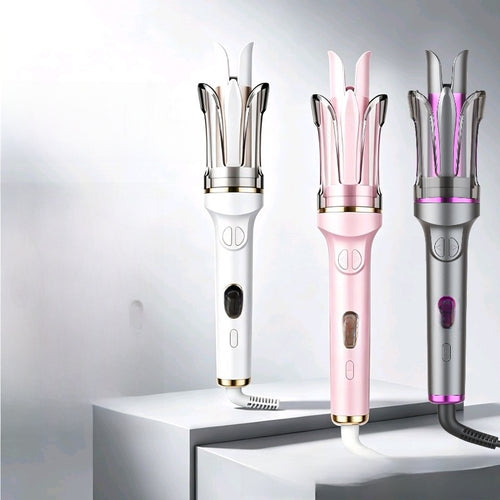 32mm Automatic Ceramic Rotating Curling Wand - Big Wave Styler