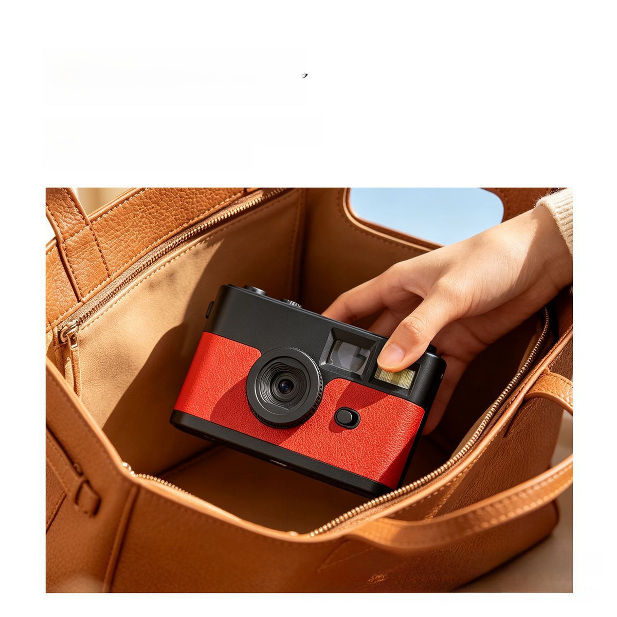 Retro non-screen digital camera