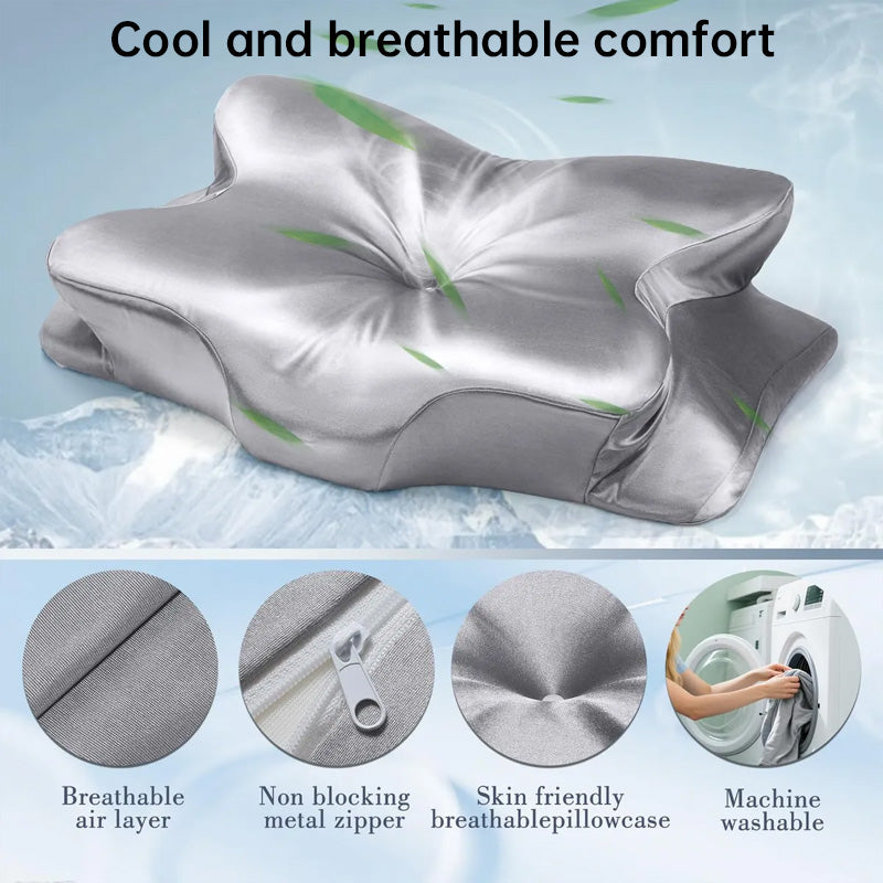 Butterfly Shape Memory Foam Neck Support Pillow