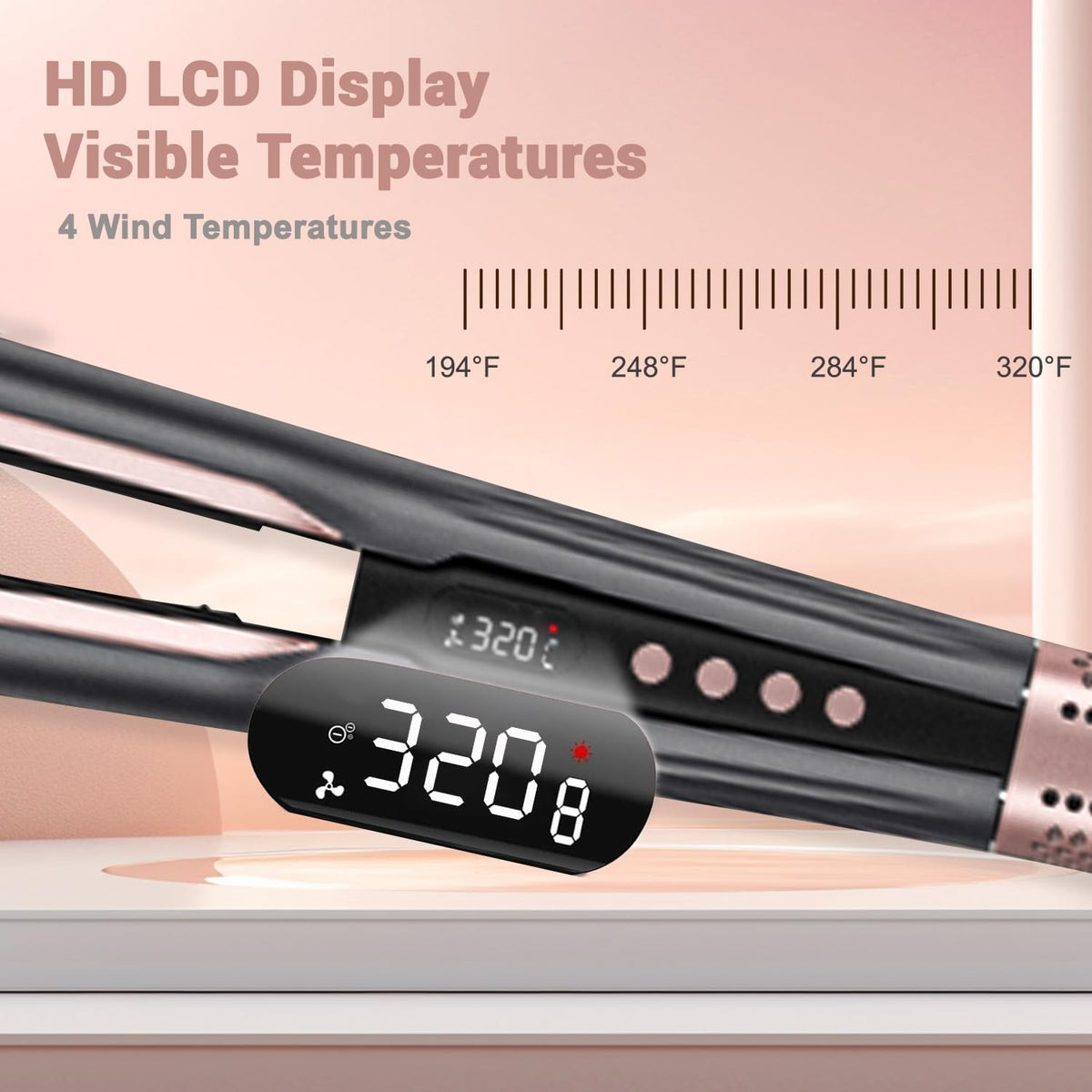 Hair Straightener with Negative Ion Technology