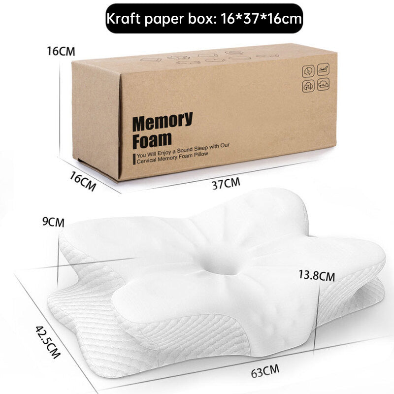 Butterfly Shape Memory Foam Neck Support Pillow