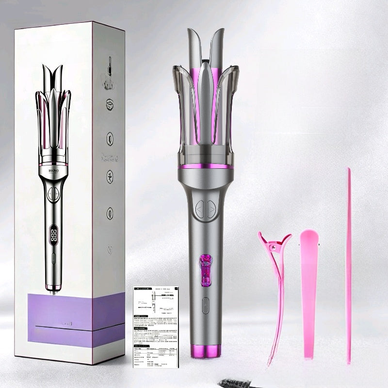 32mm Automatic Ceramic Rotating Curling Wand - Big Wave Styler