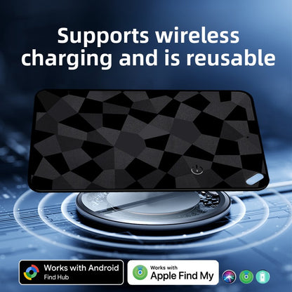 Ultra-Thin Dual System Item Tracker with Global Positioning