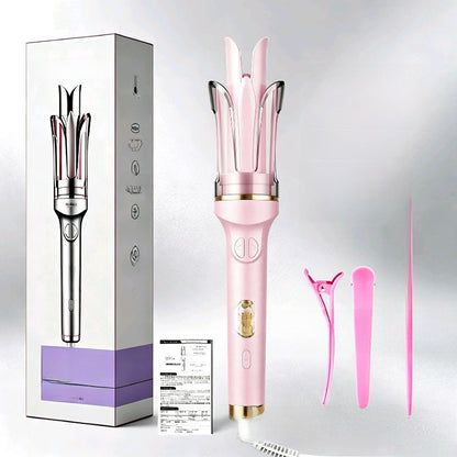 32mm Automatic Ceramic Rotating Curling Wand - Big Wave Styler