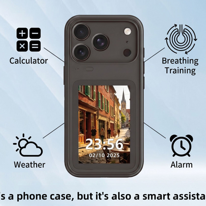 Smart display Bluetooth phone case