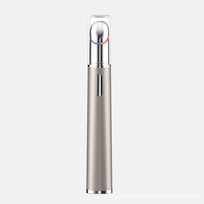 Electric Eye Massager with Cream Infusion, Lifting  Firming, Fine Line Reduction, Ion Light Therapy, Beauty Eye Pen