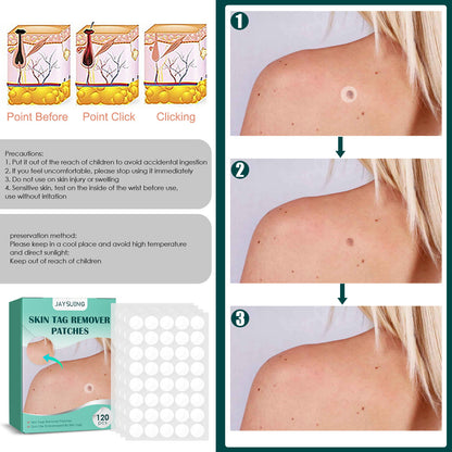 Smooth and Gentle Facial Care Patches (120 Pcs)
