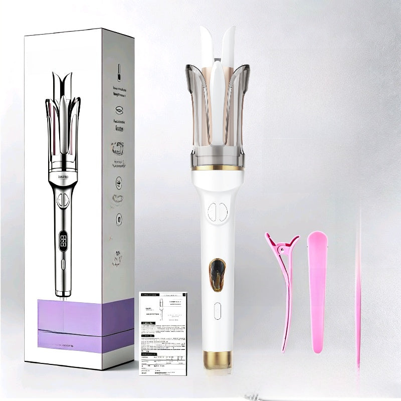 32mm Automatic Ceramic Rotating Curling Wand - Big Wave Styler