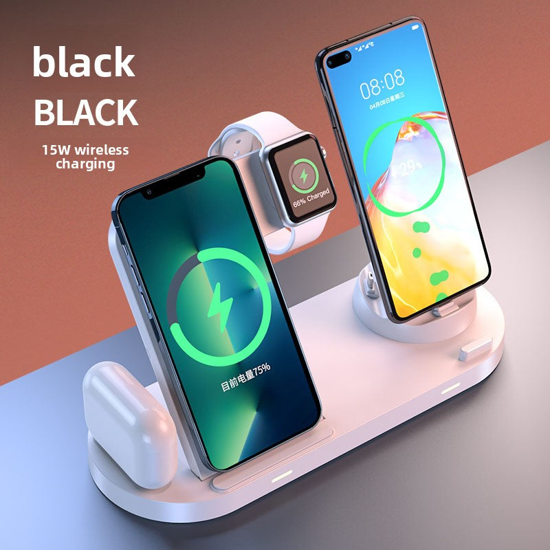 New Three-In-One Wireless Charger Suitable for Apple 17Pro Mobile Phones, Earphones, Watches, Fast Charging Foldable Wireless Charger