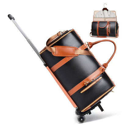 Foldable Garment Bag with Pull Rod