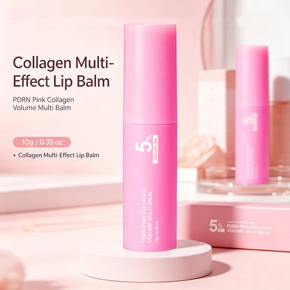 Cross-Border Hot-Selling Product Tk Pink Collagen Multi-Effect Balm Essence Stick Skin Revitalizing Balm Pdrn Stick