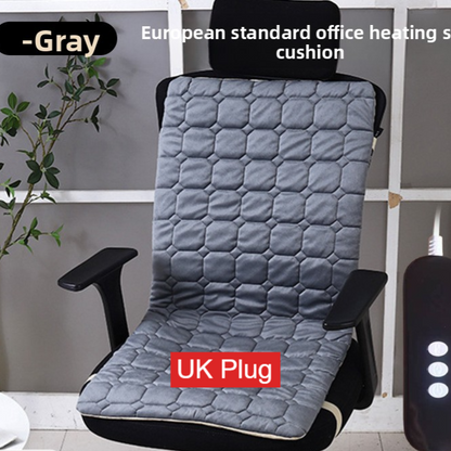 Detachable Electric Heated Seat Cushion with Backrest