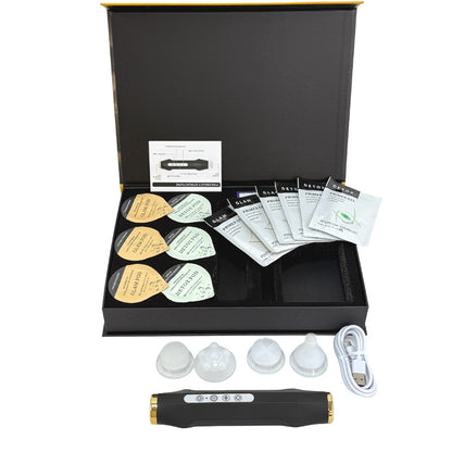 Handheld Facial Cleansing and Skin Renewal Device with Oxygen Bubble Technology for Hydration and Skin Care