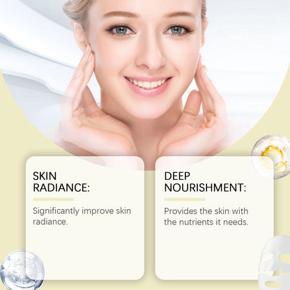 EELHOE Niacin Vitamin C Whitening Mask (Box Set) Hydrating, Moisturizing And Nourishing Skin Daily Skin Care And Beauty Mask