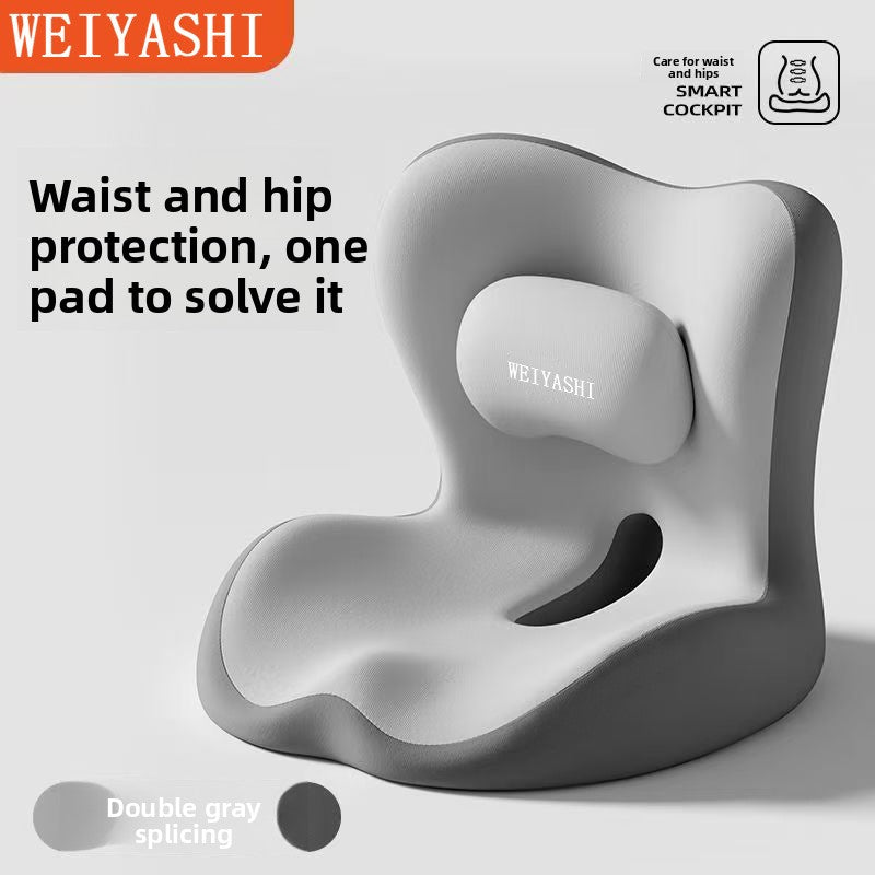 Ergonomic Memory Foam Lumbar Cushion