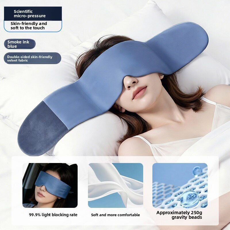 Double-Sided Glass Bead Micro-Gravity Deep Sleep Eye Mask
