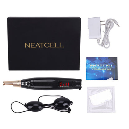 Portable Beauty Device Plasma Pen for Face Spot Removal, Home Use, Black Gold Red Blue Light Picosecond Machine