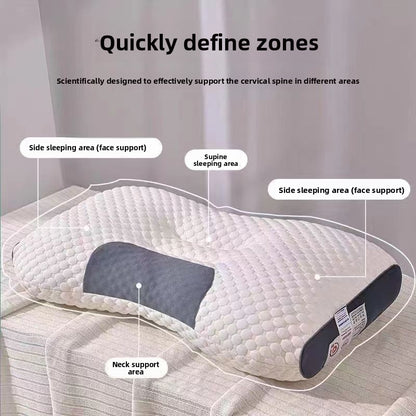 Washable knitted massage pillow