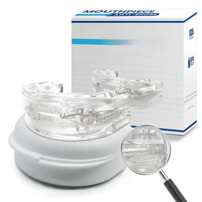 Adjustable Heat-Moldable Anti-Snoring Mouthpiece