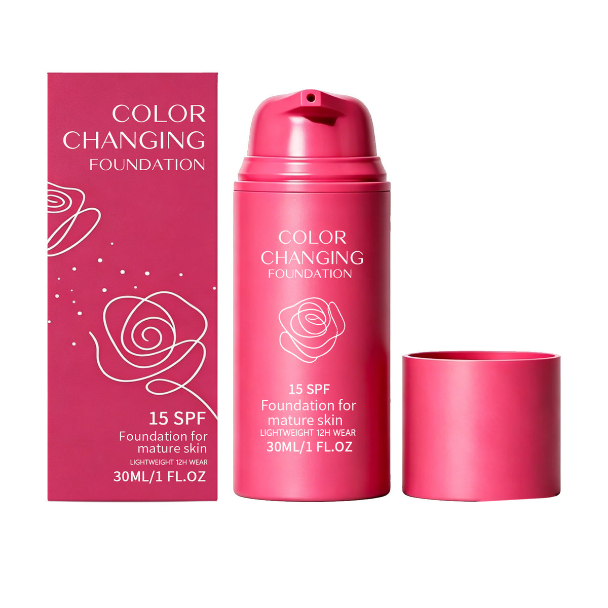 Temperature Adjusting Liquid Foundation - Natural Match & Radiant Finish