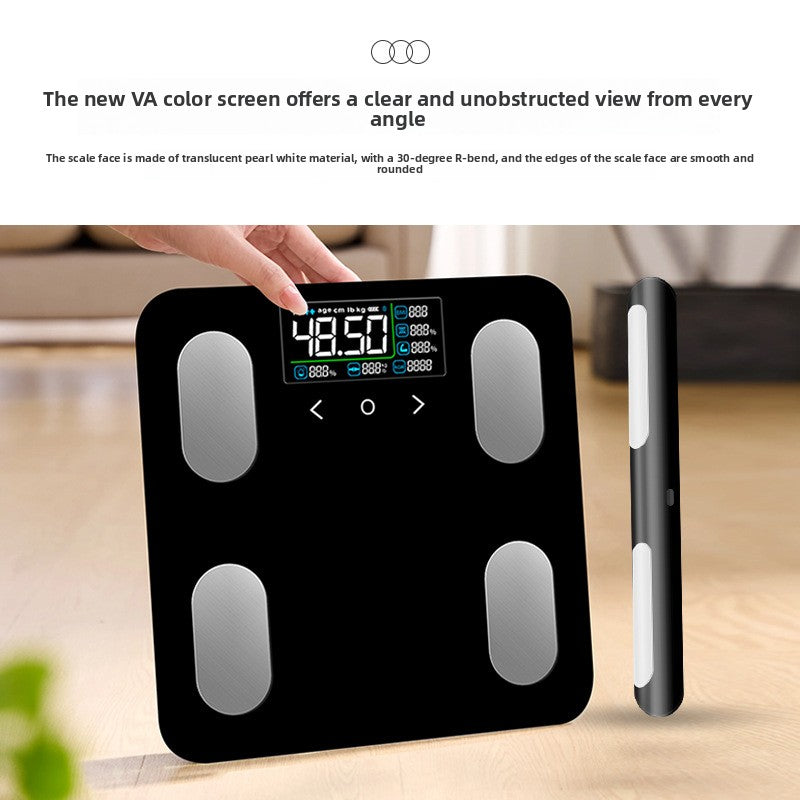 Electrode body fat scale