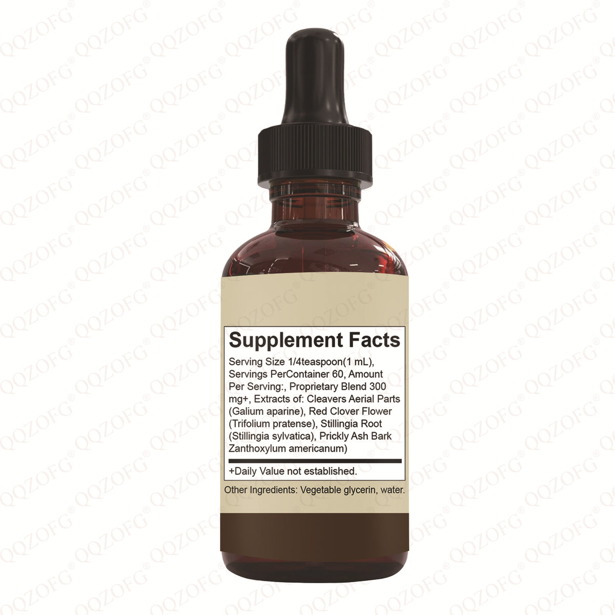 Natural Herbal Lymph Drops - Lymphatic Drainage & Detox Support (60ml)